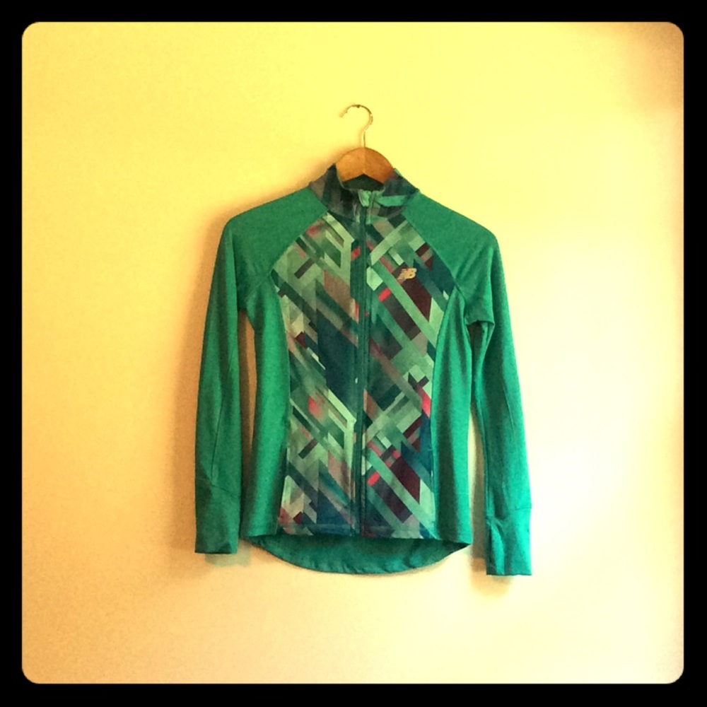 New Balance zippered activewear jacket